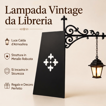Lampada Vintage da Libreria